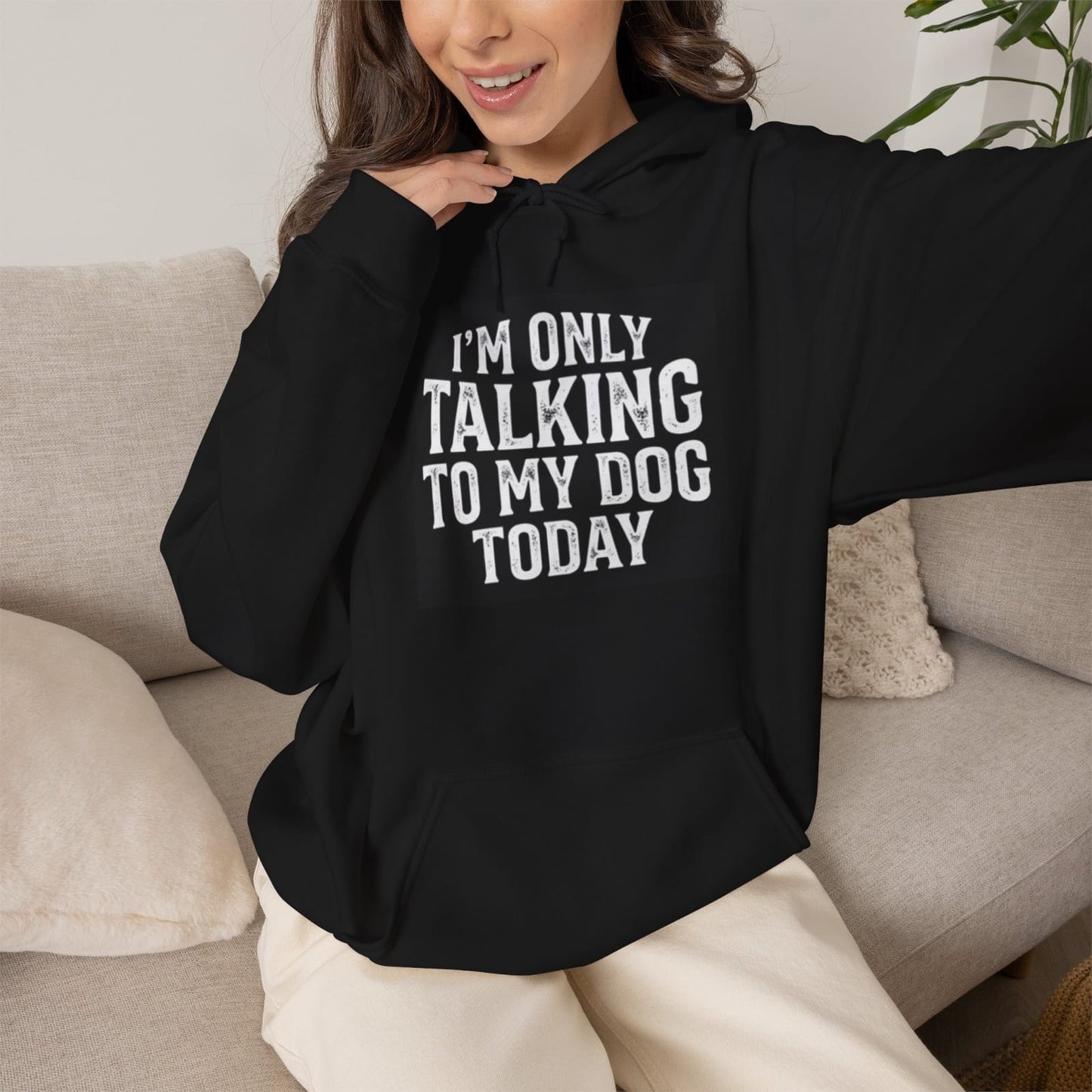 I'm Only Talking To My Dog Today T-shirt | Dog Lover Tee