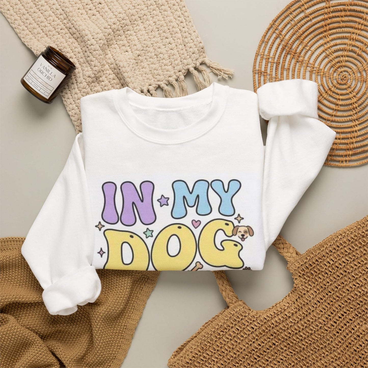 In My Dog Mom Era T-shirt | Pastel Retro Dog Mom Tee